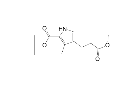 1H-Pyrrole-3-propanoic acid, 5-[(1,1-dimethylethoxy)carbonyl]-4-methyl-, methyl ester