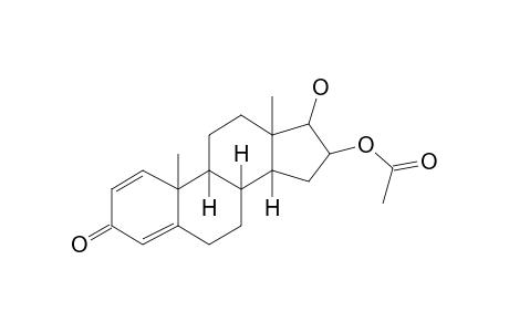 Androsta-1,4-dien-3-one, 16,17-dihydroxy-, (16.alpha.,17.beta.)-, 16-acetate