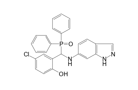4-CHLORO-alpha-(DIPHENYLPHOSPHINYL)-alpha-[(1H-INDAZOL-6-YL)AMINO]-o-CRESOL