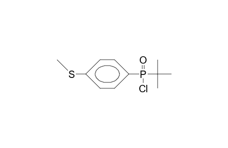 tert-Butyl-(4-methylthio-phenyl)-phosphinic chloride