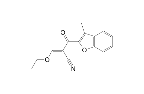3-Ethoxy-2-[(3-methylbenzofuran-2-yl)carbonyl]acrylonitrile