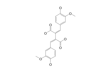 4,4'-DIHYDROXY-3,3'-DIMETHOXY-BETA,BETA'-BICINNAMIC-ACID