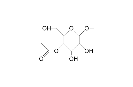 Methyl 4-O-acetyl-A-D-glucopyranoside