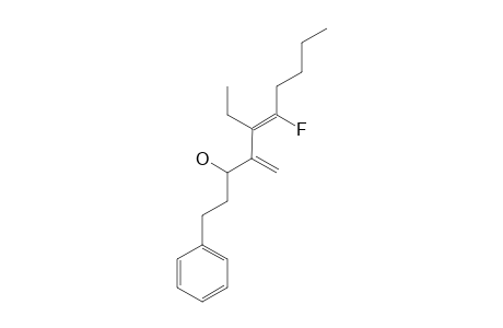 5-ETHYL-6-FLUORO-4-METHYLENE-1-PHENYLDEC-5-EN-3-OL;MAJOR-ISOMER