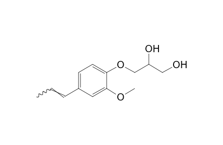 3-(2-methoxy-4-propenylphenoxy)-1,2-propanediol