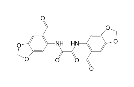 Ethanediamide, N,N'-bis(6-formyl-1,3-benzodioxol-5-yl)-