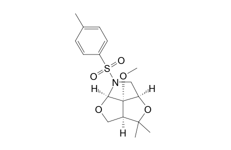 (2aR,4aR,6aR,6bS)-6b-Methoxy-4,4-dimethyl-1-(tolylsulfonyl)hexahydro-1H,4H-3,6-dioxa-1-azacyclopenta[cd]pentalene