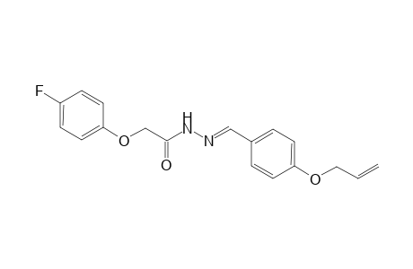 Acethydrazide, 2-(4-fluorophenoxy)-N2-(4-allyloxybenzylideno)-
