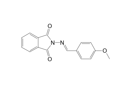 2-[(E)-(4-methoxyphenyl)methyleneamino]isoindoline-1,3-dione