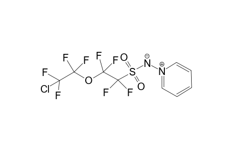 Pyridinium 1,1,2,2-tetrafluoro-2-(2-chloro-1,1,2,2-tetrafluoroethoxy)ethanesulfonylimide