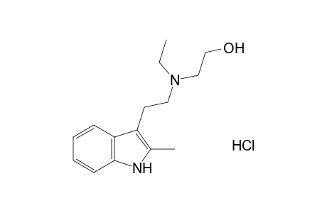 2-{ethyl[2-(2-methylindol-3-yl)ethyl]amino}ethanol, monohydrochloride
