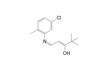 (1Z,2Z)-1-[(5-chloro-2-methylphenyl)imino]-4,4-dimethyl-2-penten-3-ol