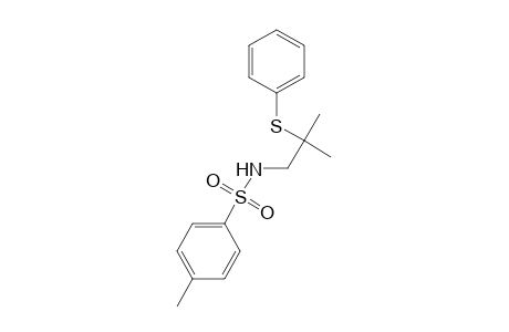N-(2-Methyl-2-phenylthiopropyl)toluene-4-sulfonamide