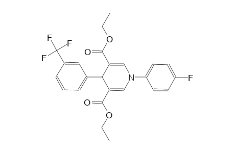 3,5-pyridinedicarboxylic acid, 1-(4-fluorophenyl)-1,4-dihydro-4-[3-(trifluoromethyl)phenyl]-, diethyl ester