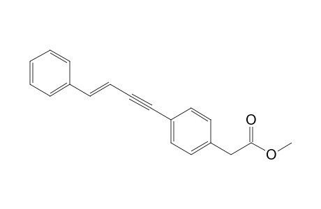 Methyl 4-[2''-styrylethynyl]-phenylacetate