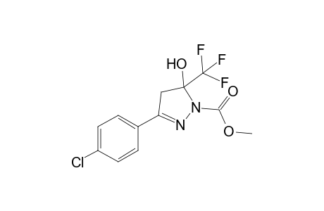 1-Carboxymethyl-5-trifluoromethyl-5-hydroxy-3-(4-chlorophenyl)-4,5-dihydro-1H-pyrazole