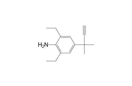 4-(1',1'-dimethylprop-2'ynyl)-2,6-diethylaniline-