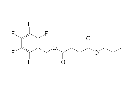 Succinic acid, isobutyl pentafluorobenzyl ester