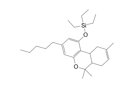 Triethylsilyl 6,6,9-trimethyl-3-pentyl-6a,7,10,10a-tetrahydro-6H-benzo[c]chromen-1-yl ether