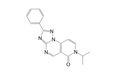 pyrido[3,4-e][1,2,4]triazolo[1,5-a]pyrimidin-6(7H)-one, 7-(1-methylethyl)-2-phenyl-