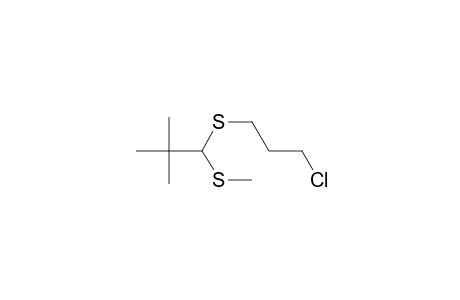 1-(3-Chloropropylthio)2,2-dimethyl-1-(methylthio)-propane