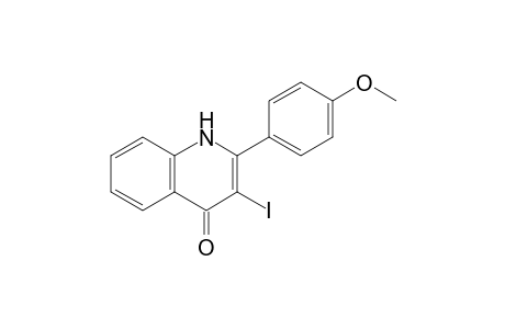 3-iodanyl-2-(4-methoxyphenyl)-1H-quinolin-4-one