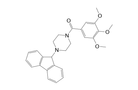 1-(9H-fluoren-9-yl)-4-[(3,4,5-trimethoxyphenyl)carbonyl]piperazine