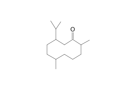 2,6-Dimethyl-9-(1-methylethyl)-1-cyclodecanone