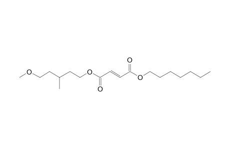 Fumaric acid, heptyl 5-methoxy-3-methylpentyl ester