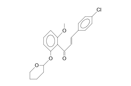 4-Chloro-2'-methoxy-6'-(tetrahydro-pyran-2-yl-oxy)-chalcone