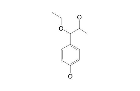 ERYTHRO-4-HYDROXYPHENYLPROPAN-7,8-DIOL-7-O-ETHYLETHER