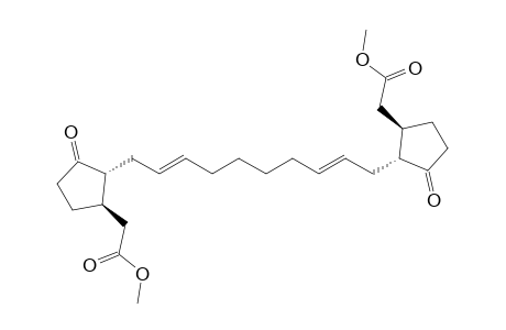 (1R,2R)-Methyl {2-[10-(2-methoxycarbonylmethyl-5-oxocyclopentyl)deca-2,8-dienyl]-3-oxocyclopentyl}acetate