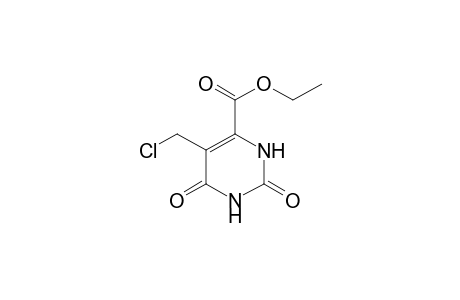 5-(chloromethyl)-2,6-dioxo-1,2,3,6-tetrahydro-4-pyrimidinecarboxylic acid, ethyl ester