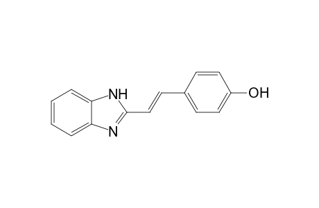 2-[2'-(p-Hydroxyphenyl)ethenyl]-benzimidazole