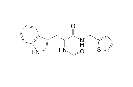 2-Acetamido-3-(1H-indol-3-yl)-N-(2-thenyl)propionamide