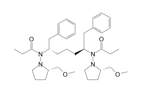 N-[(1S,5S)-1-benzyl-5-[[(2S)-2-(methoxymethyl)pyrrolidin-1-yl]-propanoyl-amino]-6-phenyl-hexyl]-N-[(2S)-2-(methoxymethyl)pyrrolidin-1-yl]propanamide