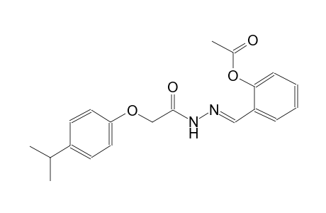acetic acid, [4-(1-methylethyl)phenoxy]-, 2-[(E)-[2-(acetyloxy)phenyl]methylidene]hydrazide