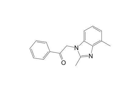 1-Phenacyl-2,4-dimethylbenzimidazole