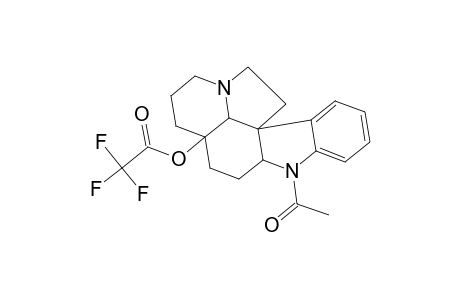 20,21-Dinoraspidospermidin-5-ol, 1-acetyl-, trifluoroacetate (ester)