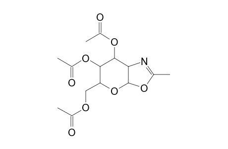 6-(Acetyloxy)-5-[(acetyloxy)methyl]-2-methyl-5,6,7,7a-tetrahydro-3ah-pyrano[3,2-d][1,3]oxazol-7-yl acetate