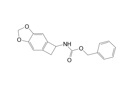 Carbamic acid, (5,6-dihydrocyclobuta[f]-1,3-benzodioxol-5-yl)-, phenylmethyl ester
