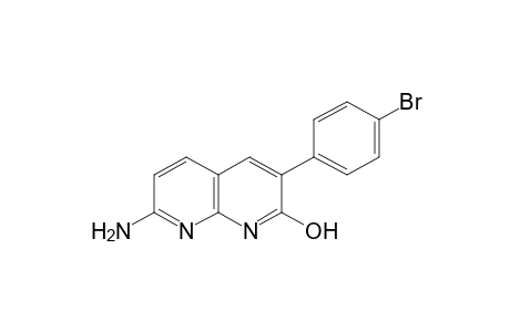 7-AMINO-3-(p-BROMOPHENYL)-1,8-NAPHTHYRIDIN-2-OL