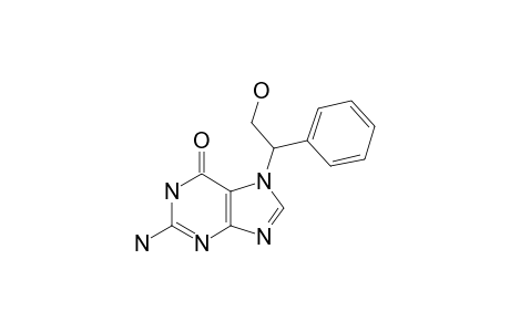 2-AMINO-7-(2-HYDROXY-1-PHENYLETHYL)-PURIN-6-ONE