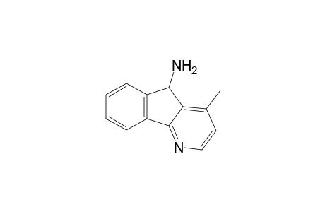 5H-Indeno[1,2-b]pyridin-5-amine, 4-methyl-