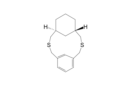 trans-3,11-dithiatricyclo[11.3.1.1(5,9)]octadeca-1(17),13,15-triene