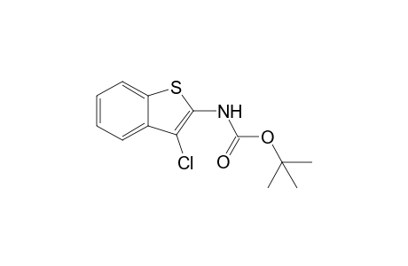N-(3-chloro-1-benzothiophen-2-yl)carbamic acid tert-butyl ester