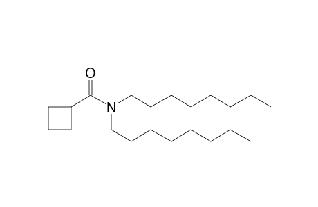 Cyclobutanecarboxamide, N,N-dioctyl-