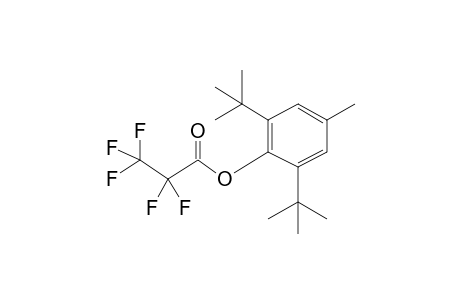 2,6-di-Tert-butyl-4-methylphenol, o-pentafluoropropionyl