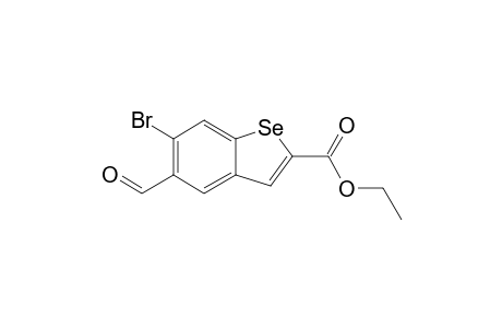 6-Bromo-2-ethoxycarbonyl-5-formylbenzo[b]selenophene