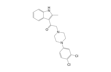 2-[4-(3,4-dichlorophenyl)-1-piperazinyl]-1-(2-methyl-1H-indol-3-yl)ethanone